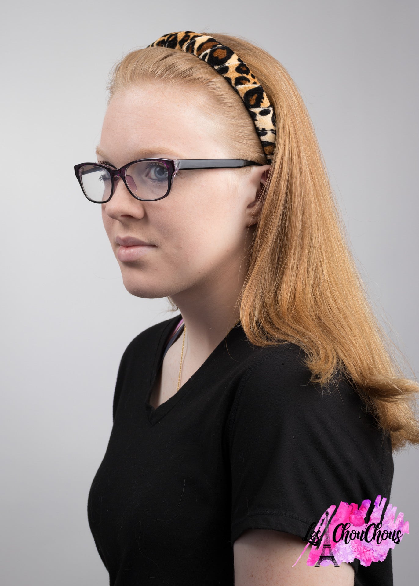 Olive Green Velvet Headband