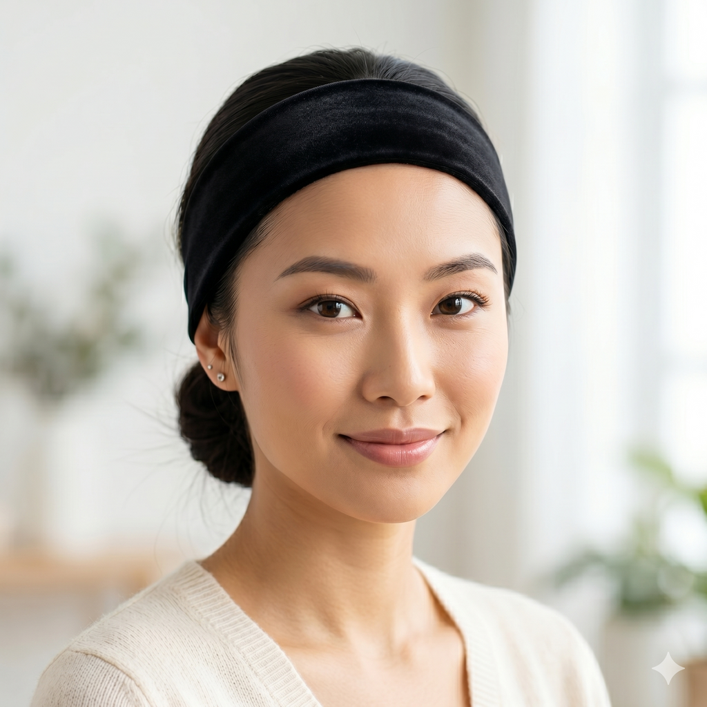 Handcrafted Stretch Velvet Headband