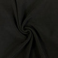 Black peachskin hair scrunchies