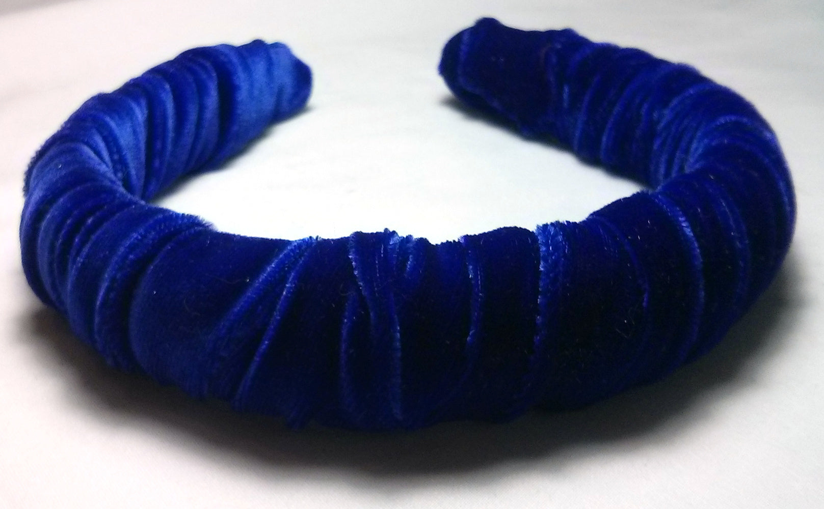 Royal Blue Velvet Headband