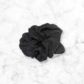 Black Silk Crepe de Chine