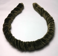 Olive Green Velvet Headband
