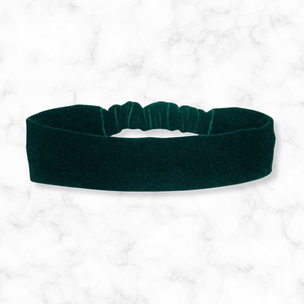 Handcrafted Stretch Velvet Headband