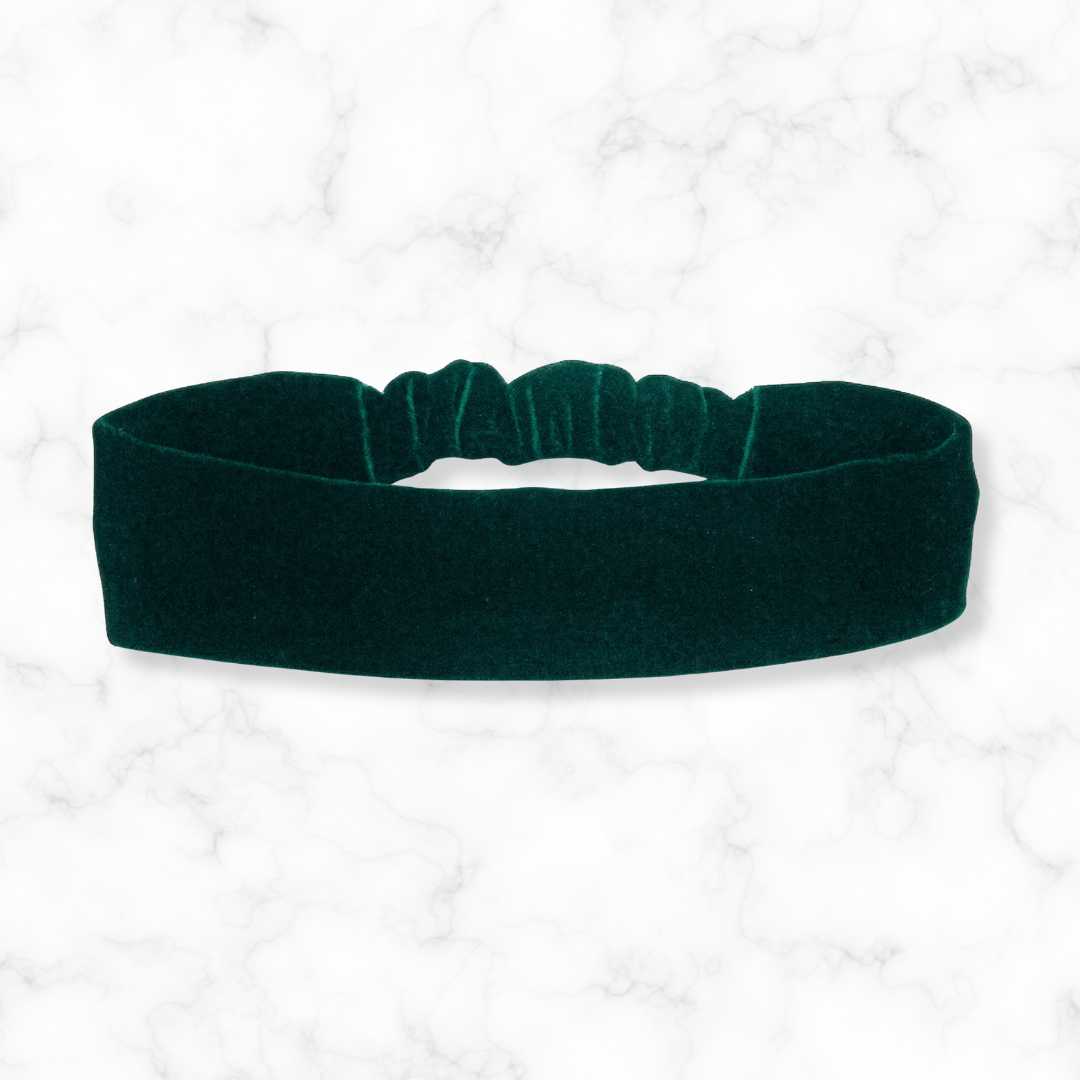 Handcrafted Stretch Velvet Headband