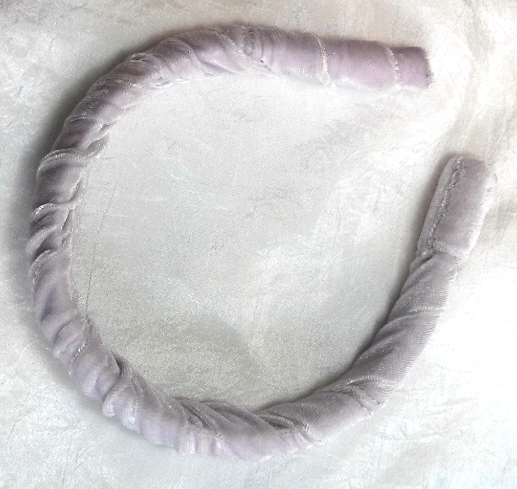 Lilac Velvet Headband