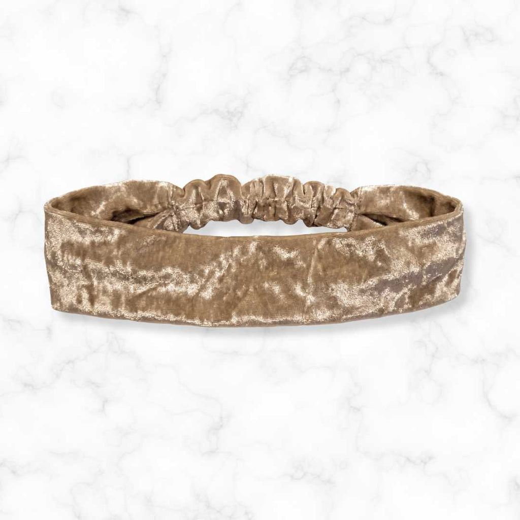 Handcrafted Stretch Velvet Headband