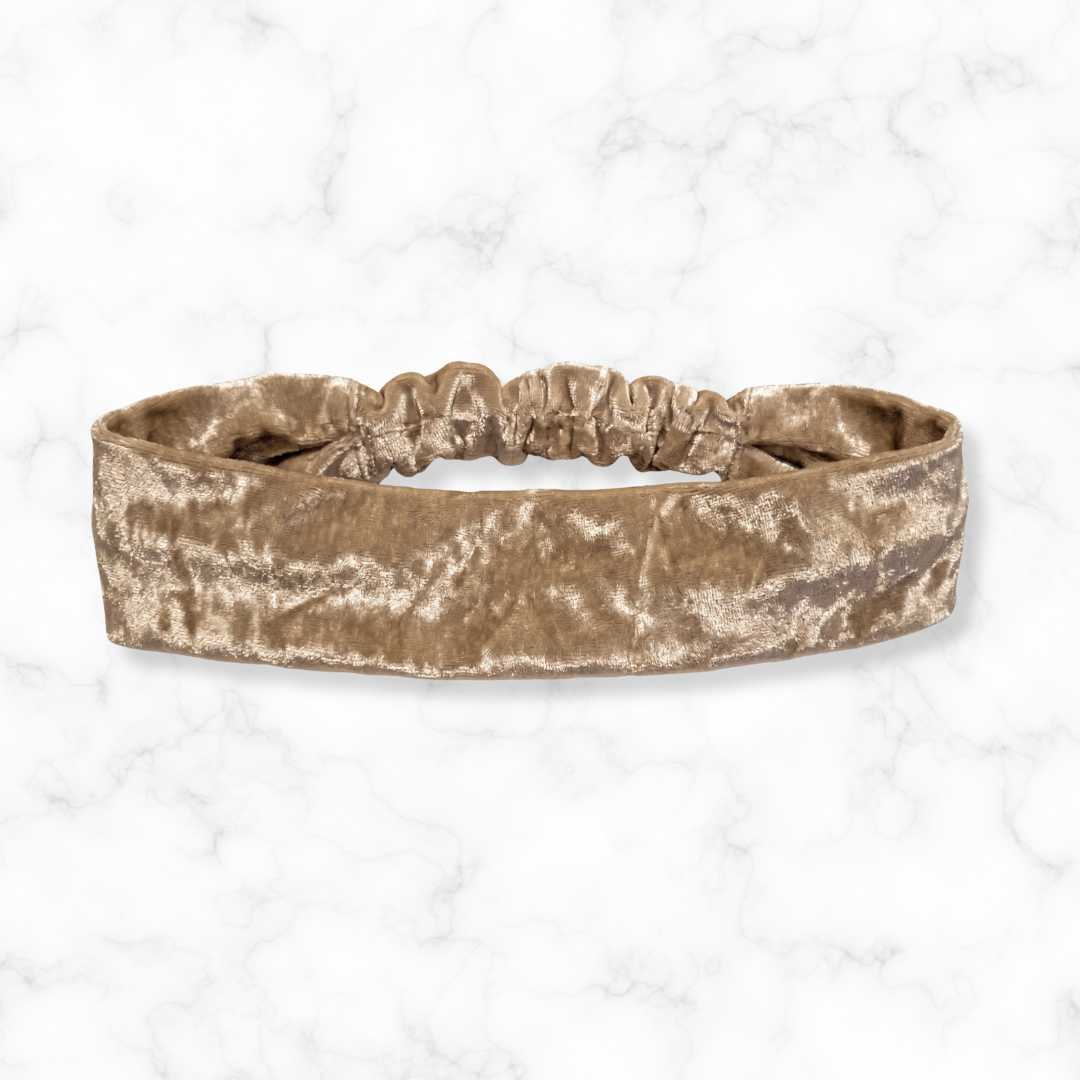 Handcrafted Stretch Velvet Headband