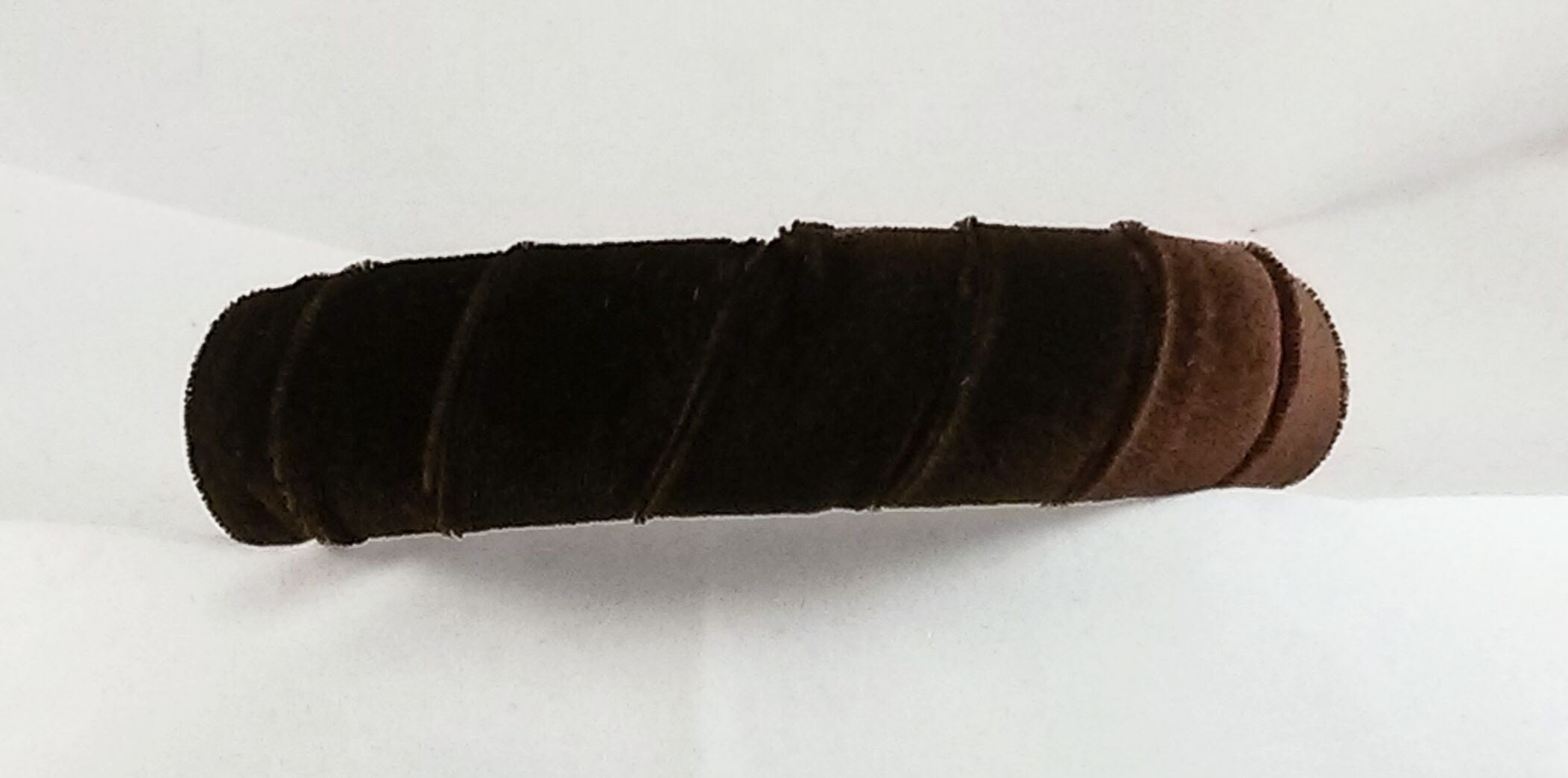 brown velvet headband