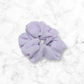 Lilac Georgette Scrunchy