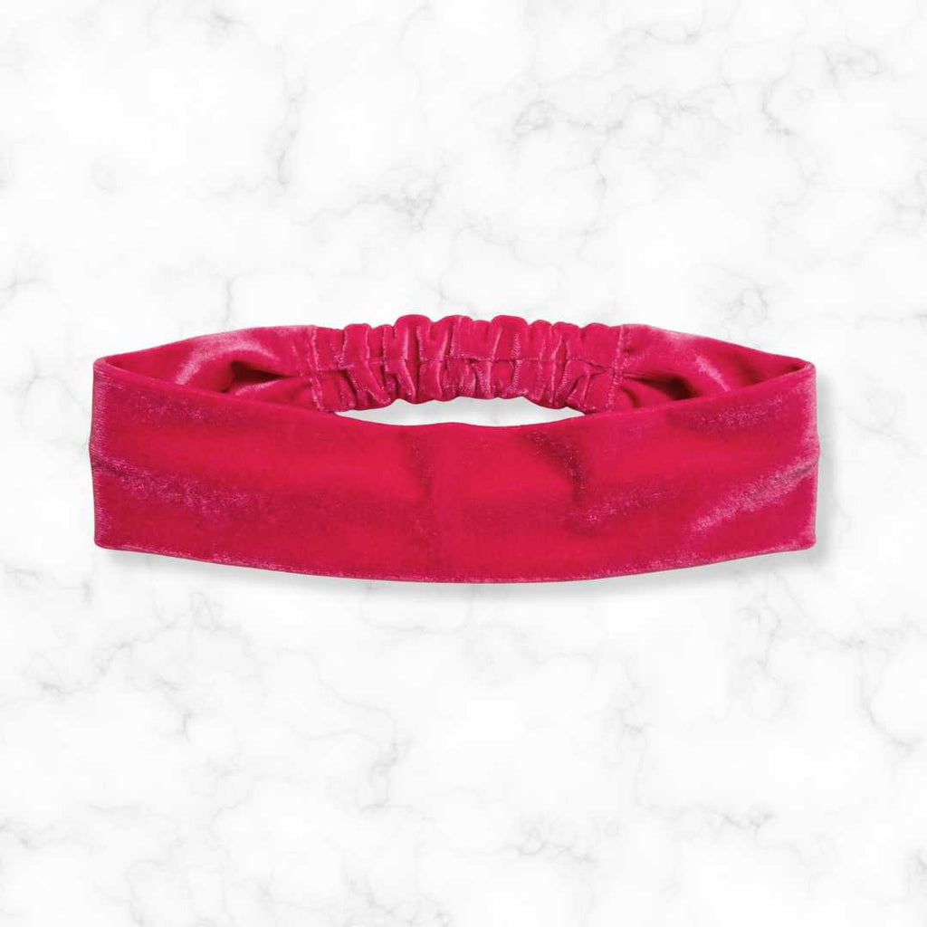 Handcrafted Stretch Velvet Headband