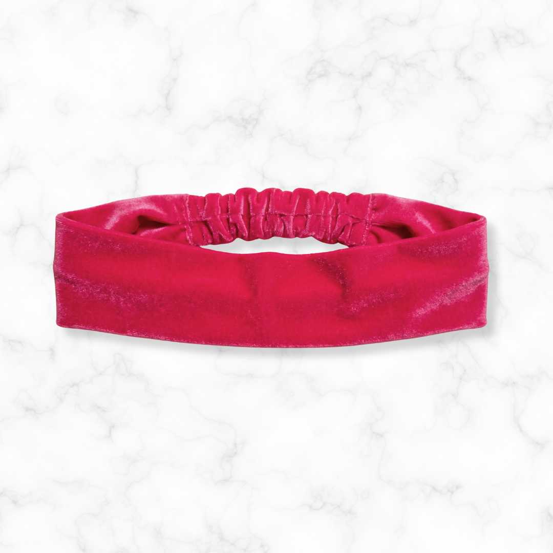 Handcrafted Stretch Velvet Headband