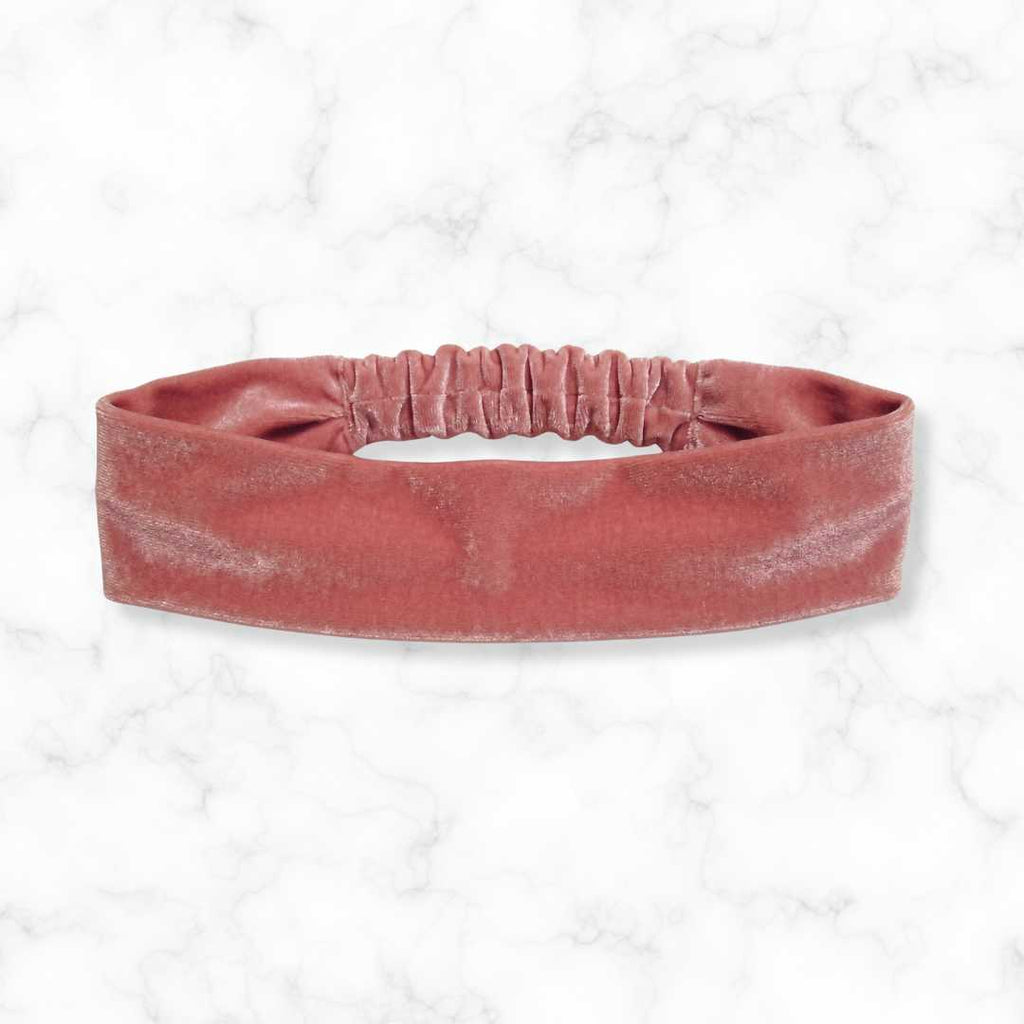 Handcrafted Stretch Velvet Headband