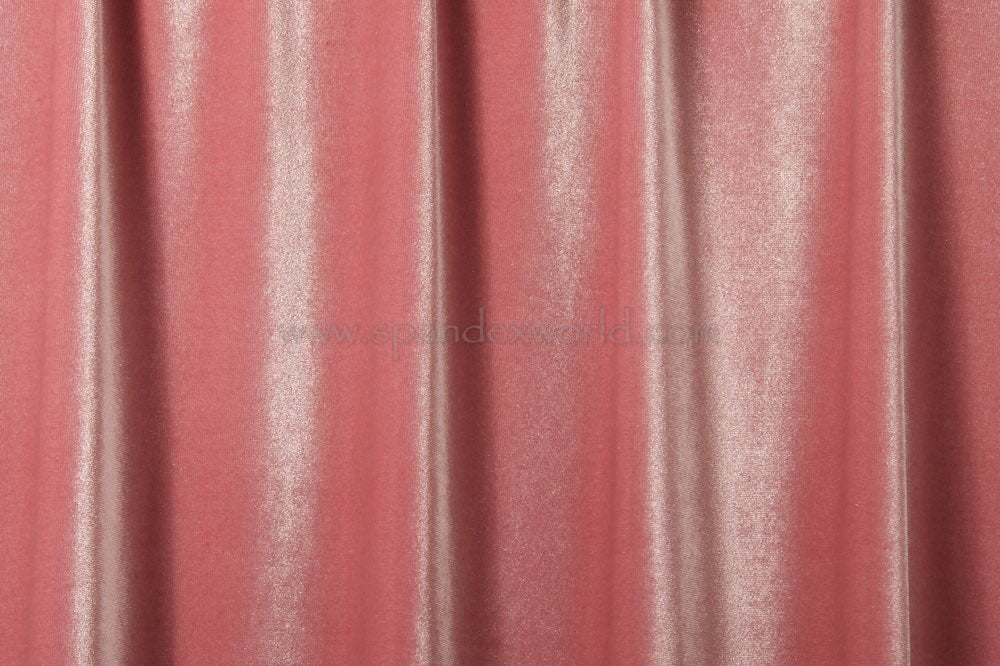 Dusty Rose Pink Velvet Scrunchy
