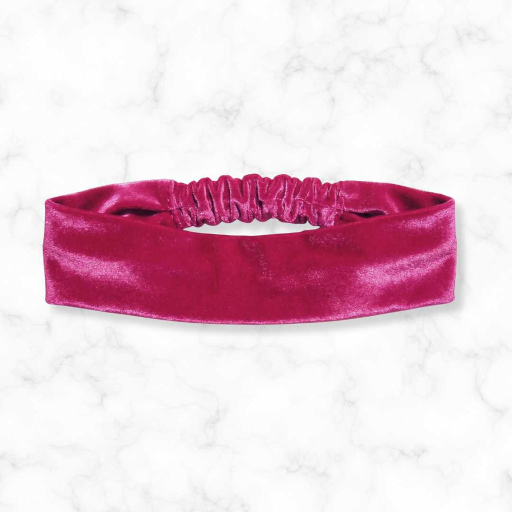 Handcrafted Stretch Velvet Headband