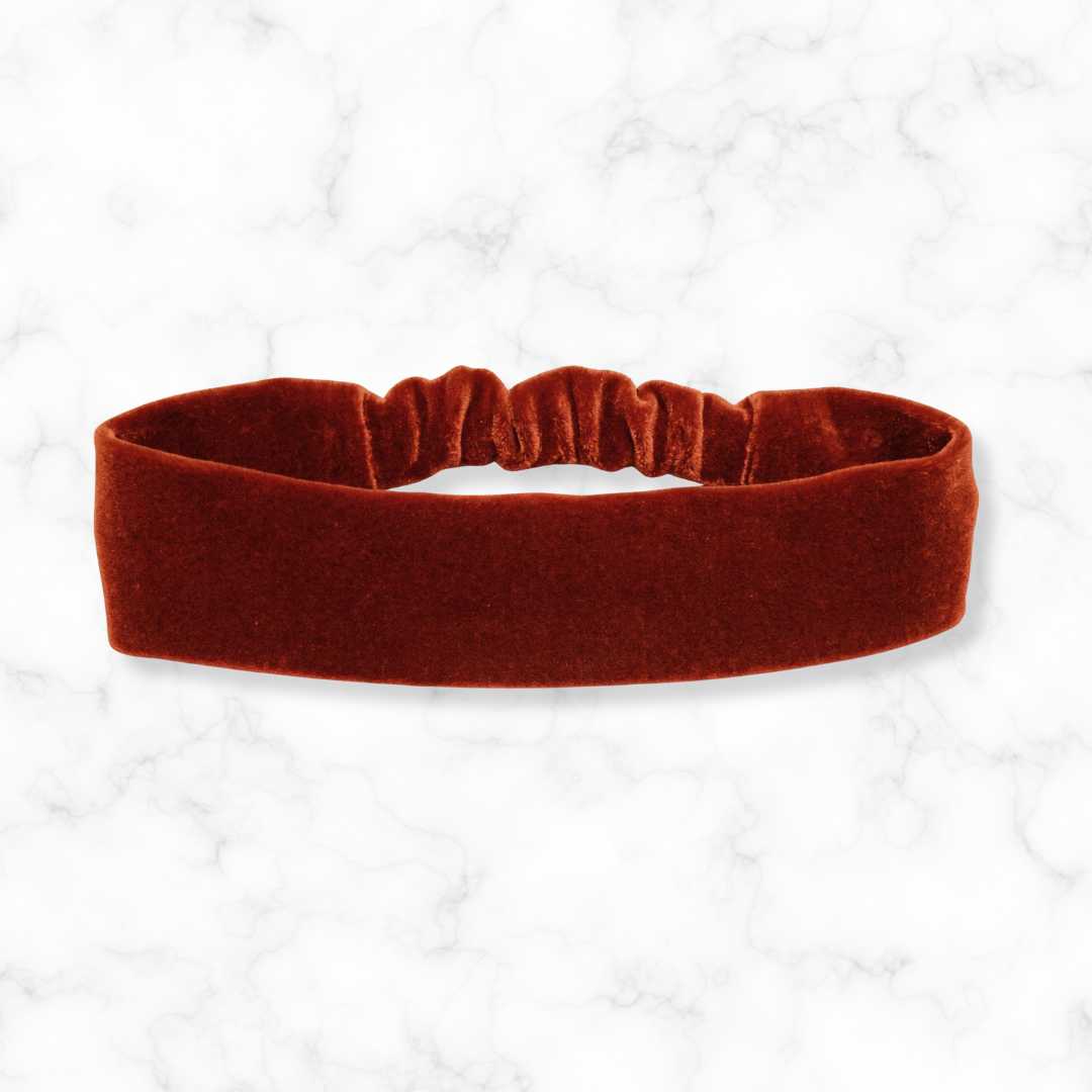 Handcrafted Stretch Velvet Headband