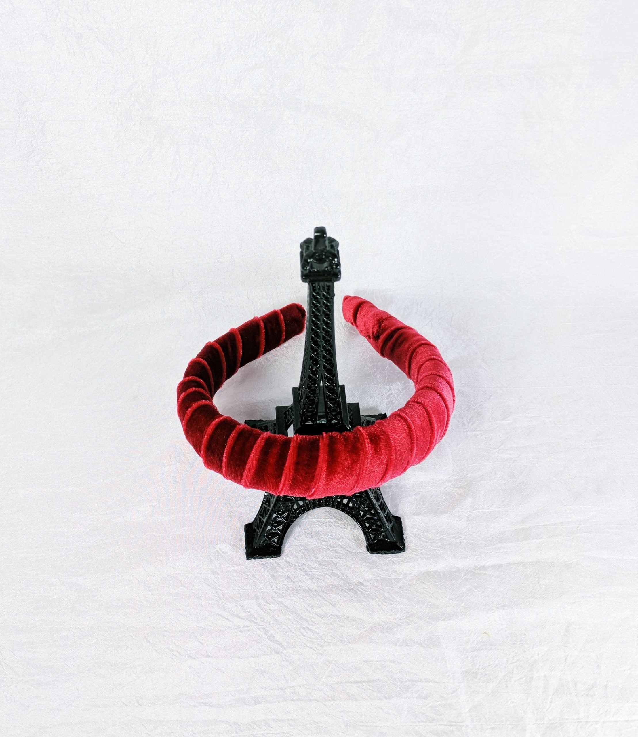 Red Velvet Padded Headband