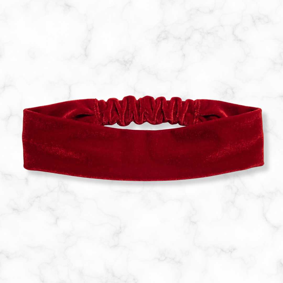 Handcrafted Stretch Velvet Headband