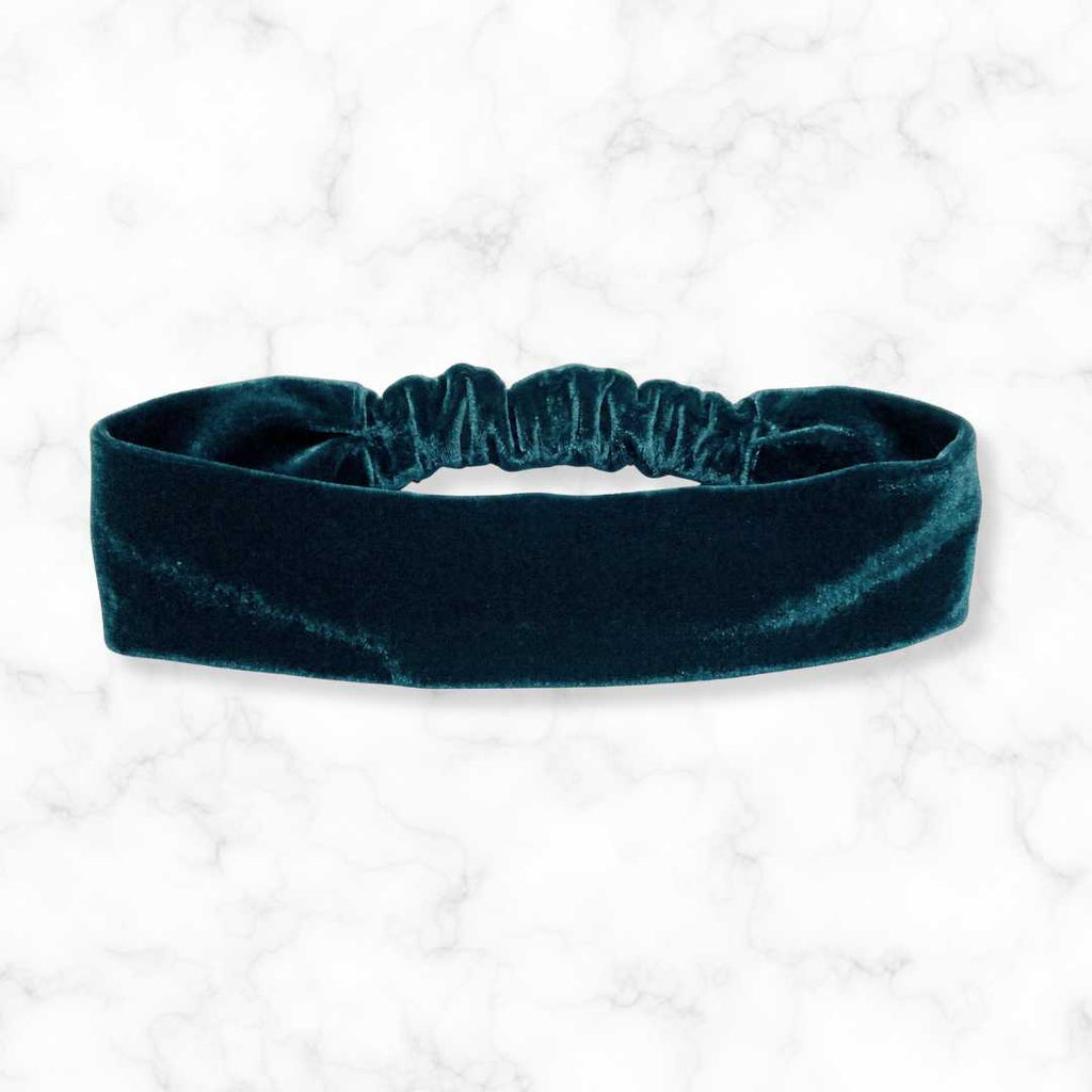Handcrafted Stretch Velvet Headband