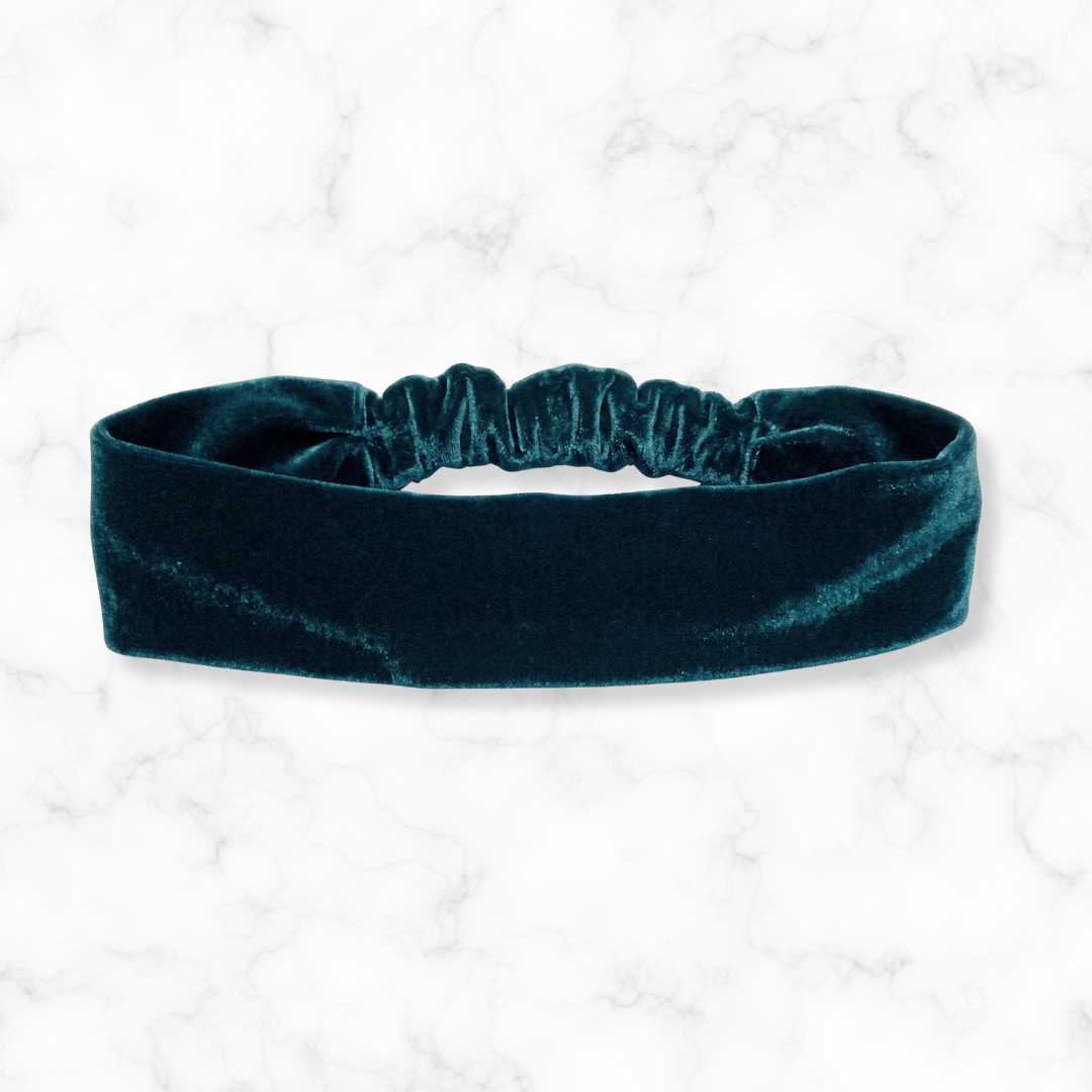 Handcrafted Stretch Velvet Headband