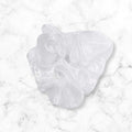 Luminous White Organza Scrunchy - Bridal & Wedding Perfect