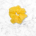 Sunshine Yellow Chiffon Scrunchie