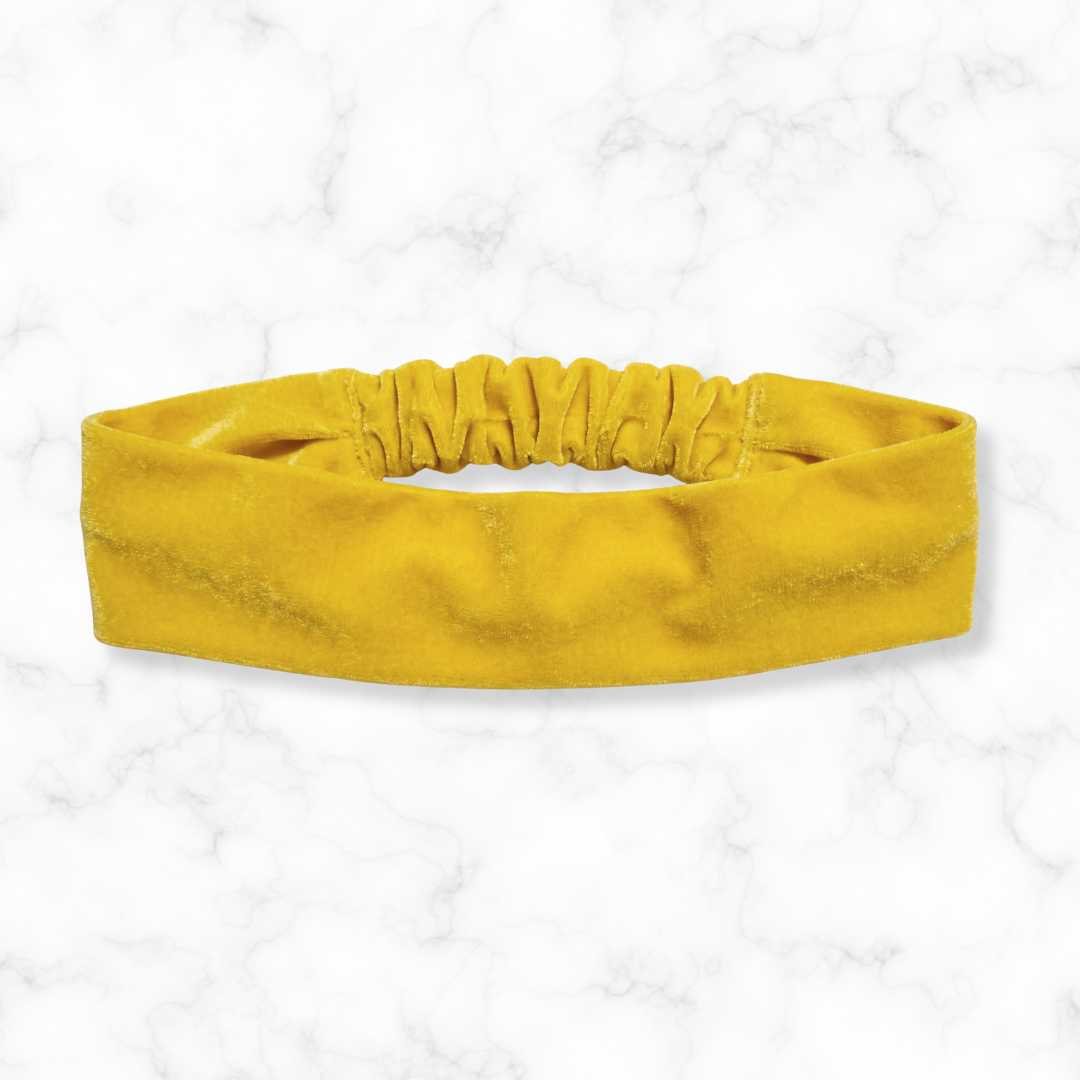 Handcrafted Stretch Velvet Headband
