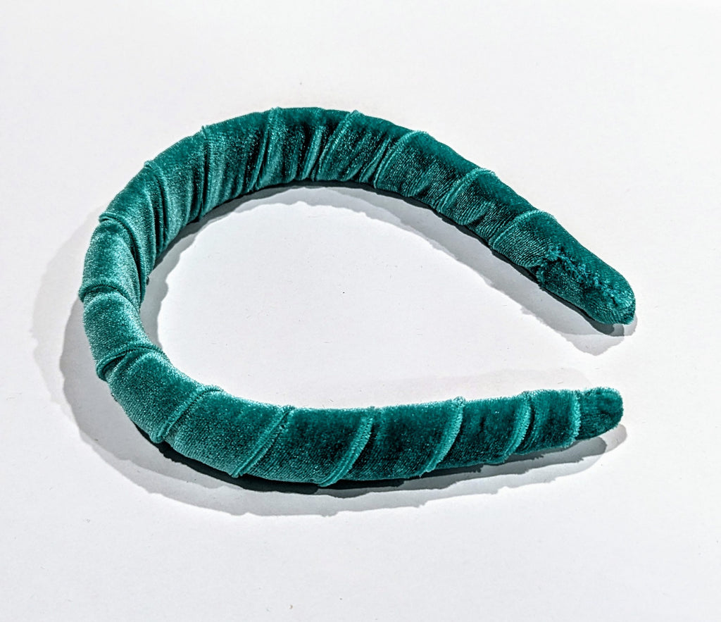 Seafoam Green Velvet Headband