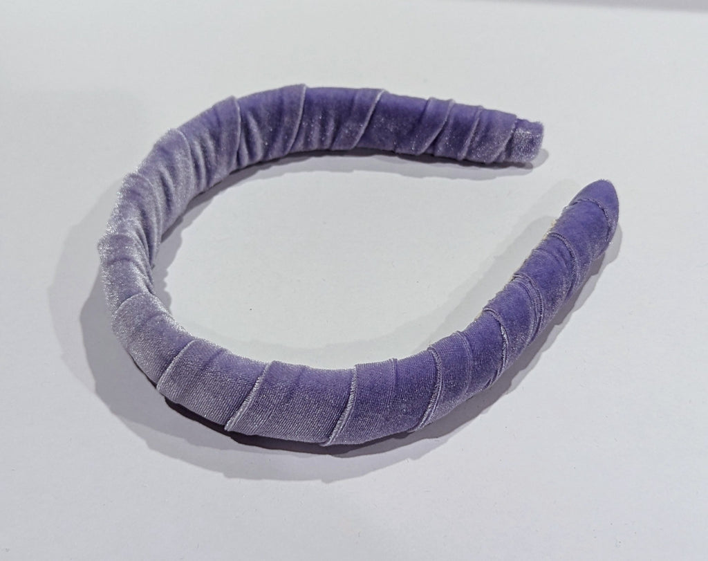 Light Lilac Velvet Headband