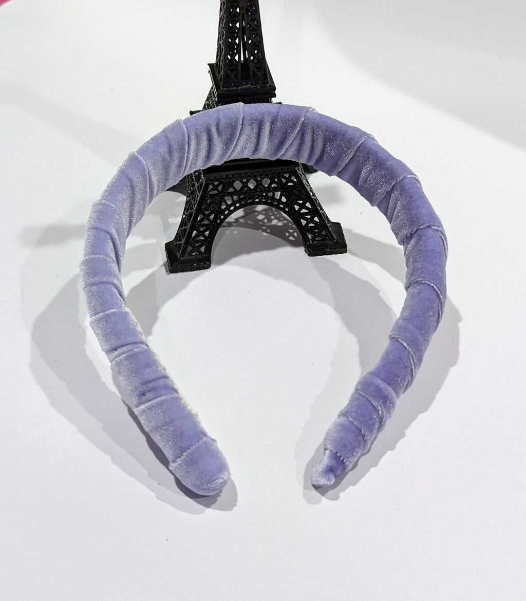 Light Lilac Velvet Headband