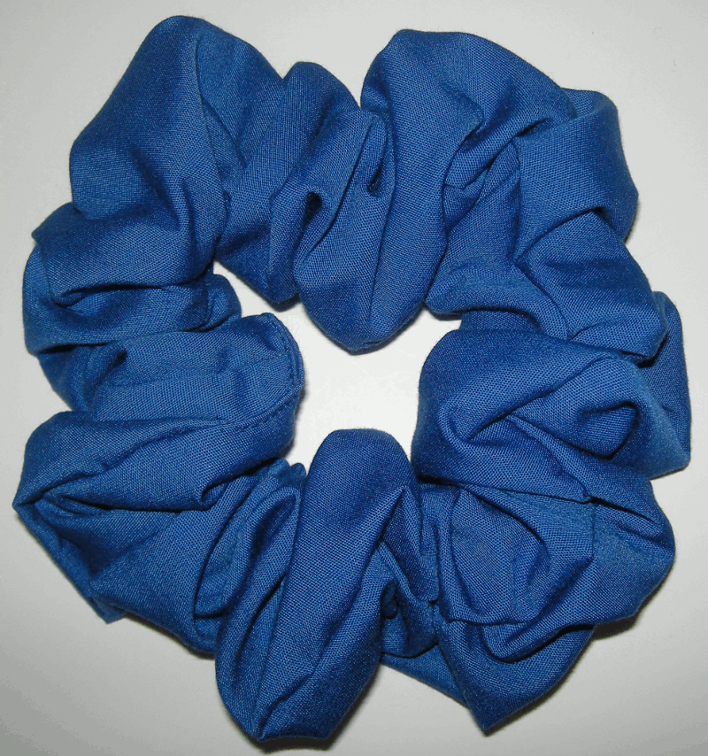 Royal Blue Scrunchy - Full