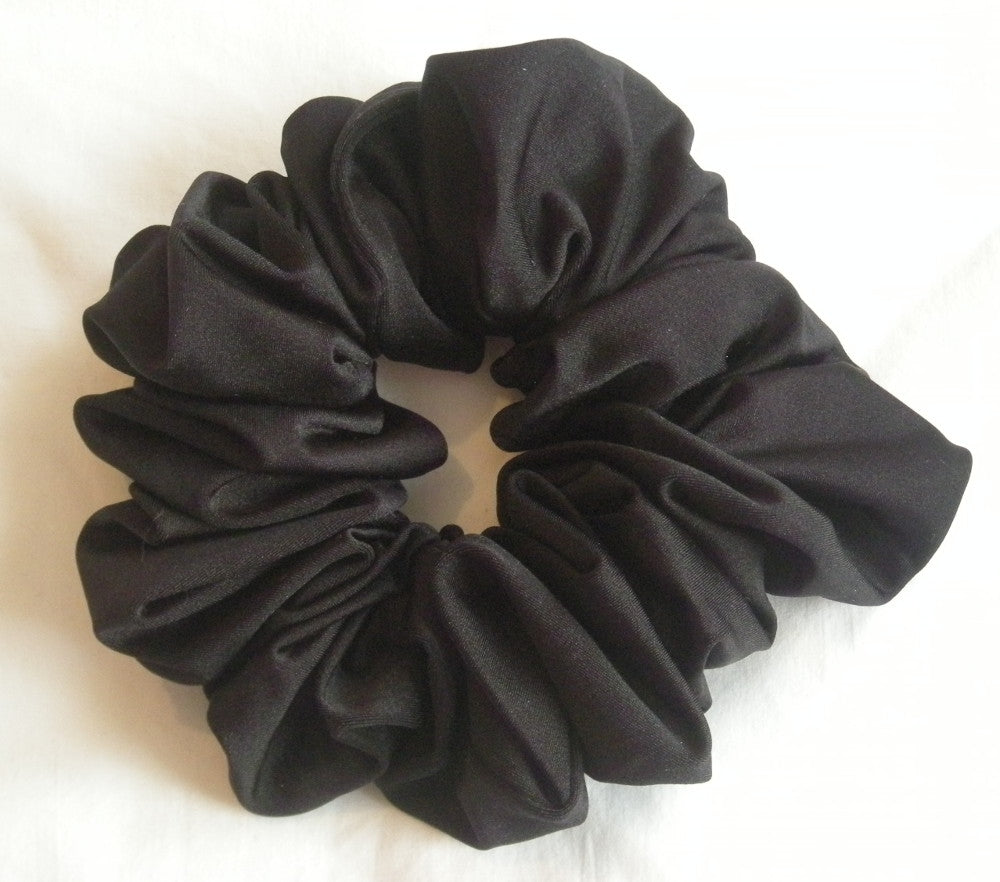 Black Sports Scrunchy - Jumbo