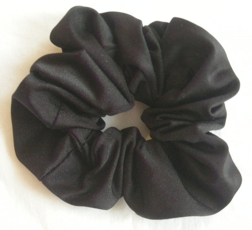 Black Sports Scrunchy - Regular