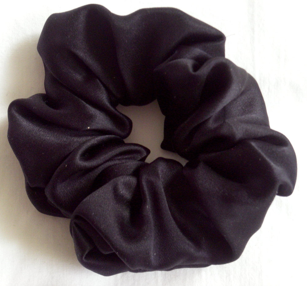 Black Sports Scrunchy - Small