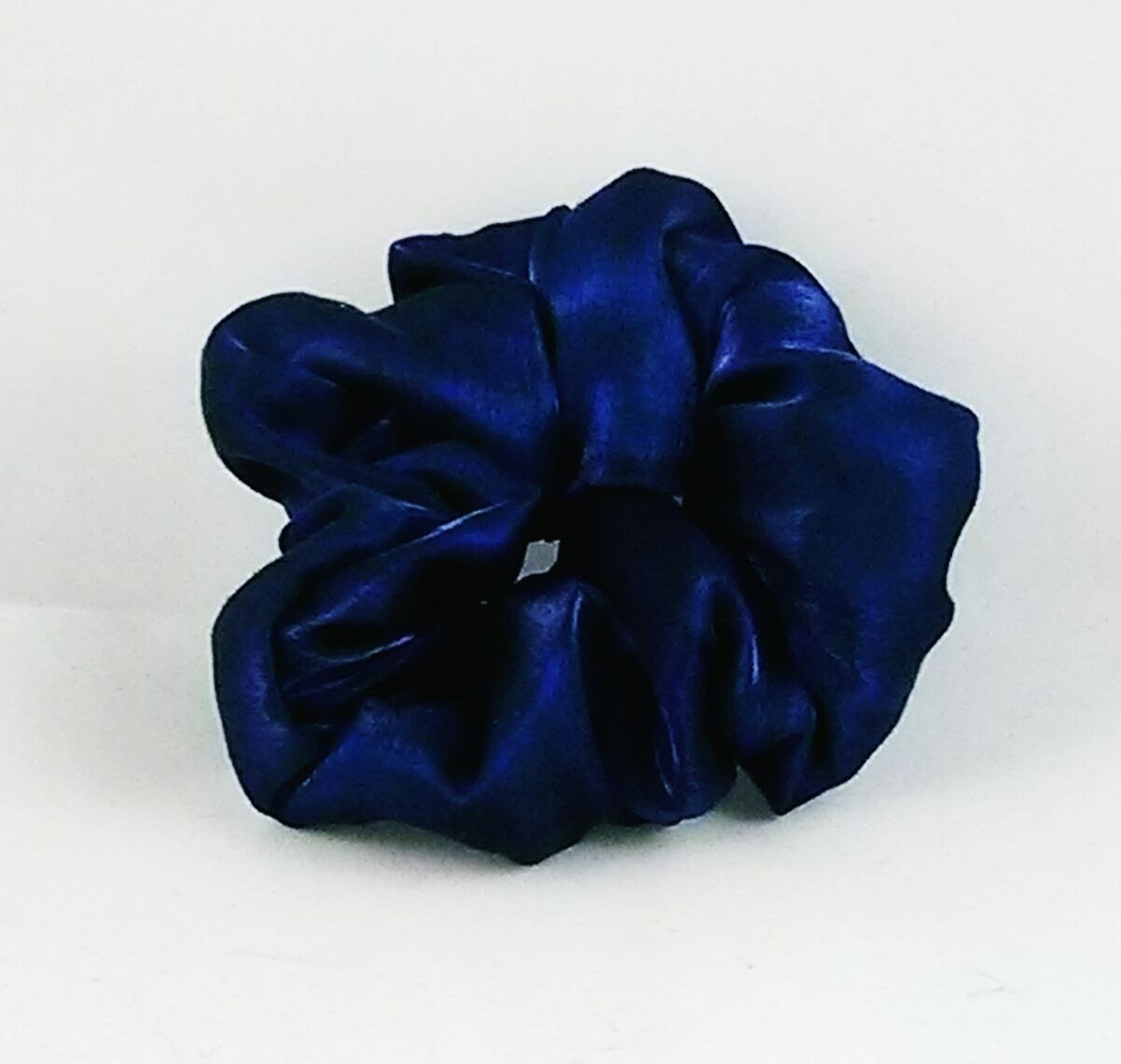 Unleash Your Inner Mermaid with Penny's Boutique ® Iridescent Indigo Scrunchie! - Small
