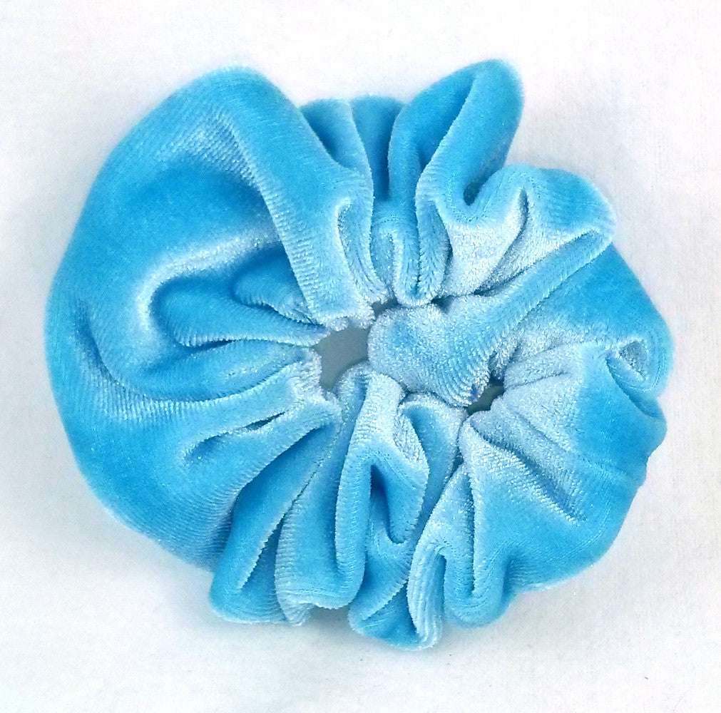 Light blue velvet - Small