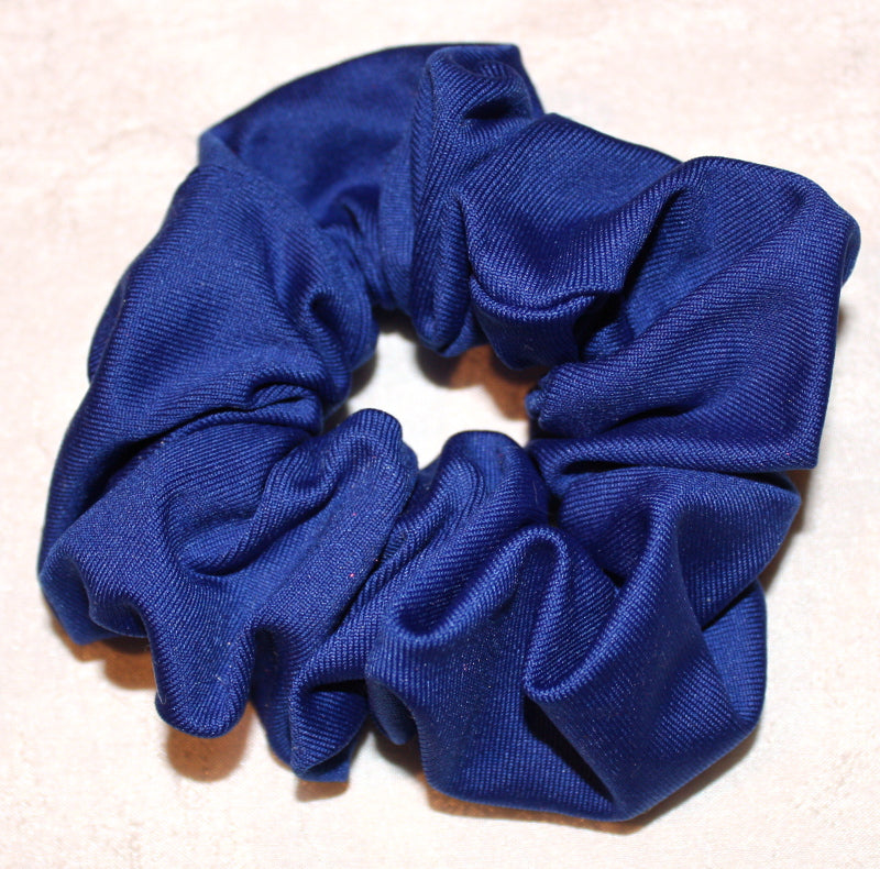 Royal Blue Sports Scrunchy - Small