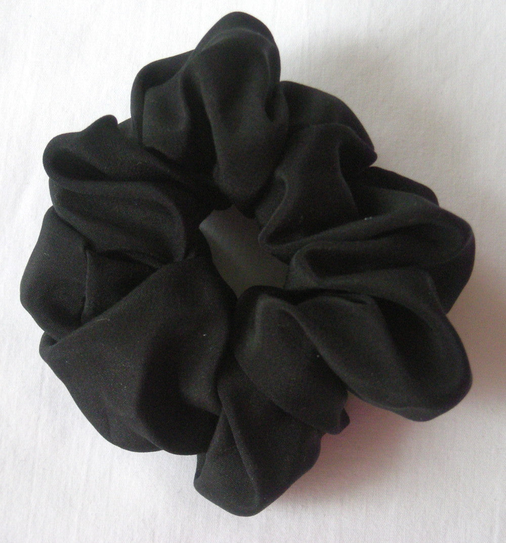Black Silk Crepe de Chine - Small
