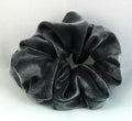 Charcoal Velvet Hair Scrunchies - Regular