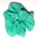 Mint Chiffon Hair Scrunchy - Regular