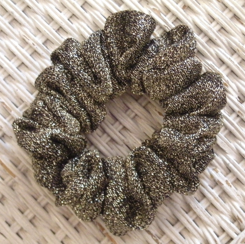 Marcasite Sparkly Hair Scrunchies - Full