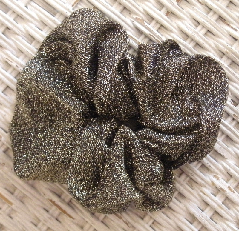 Marcasite Sparkly Hair Scrunchies - Large