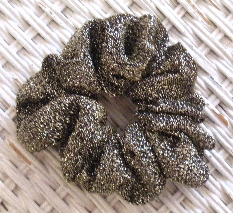 Marcasite Sparkly Hair Scrunchies - Regular