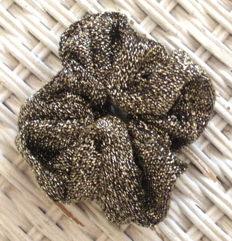 Marcasite Sparkly Hair Scrunchies - Small