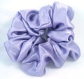 Lavender Silk Charmeuse Scrunchy - Jumbo