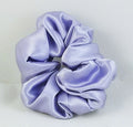 Lavender Satin Hair Scrunchy - Regular
