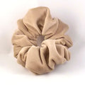 Light Tan Velvet Scrunchies - Regular