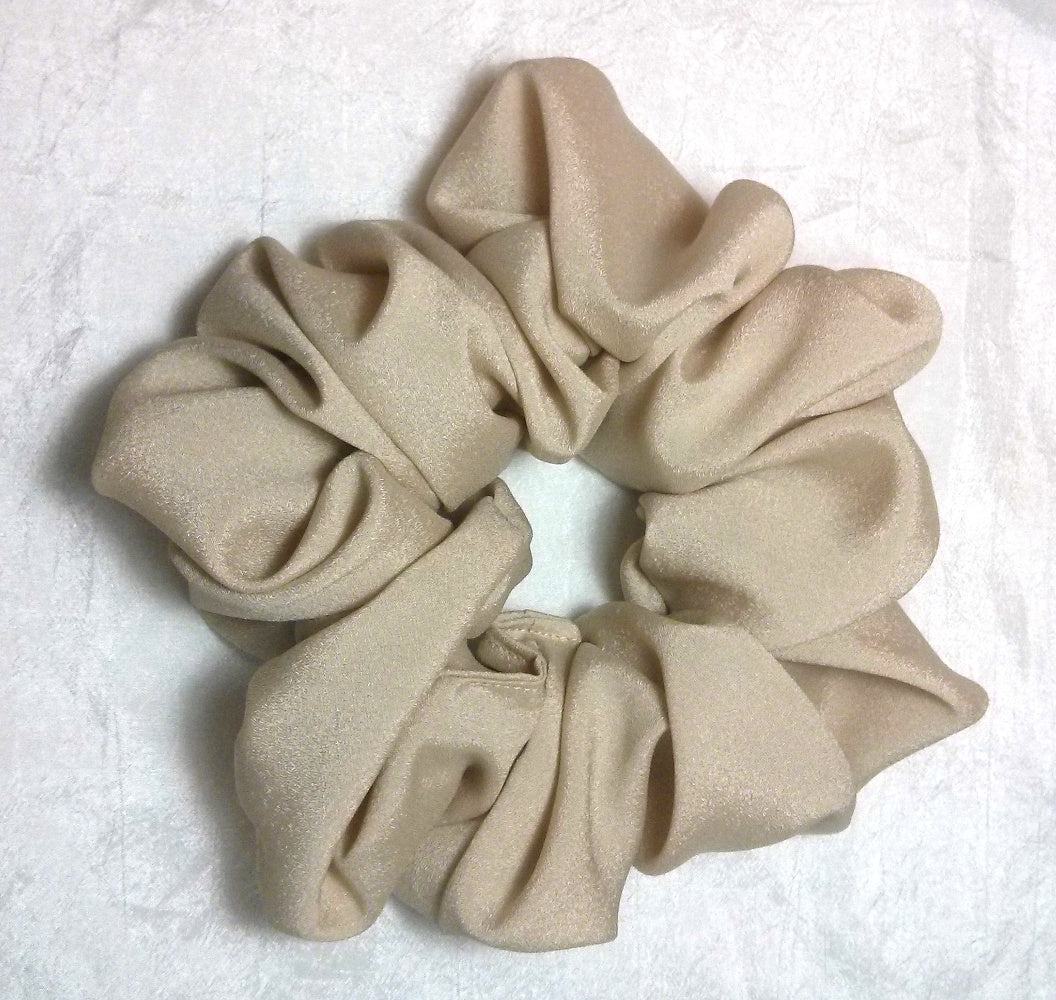 Golden Beige Triple Georgette - Jumbo
