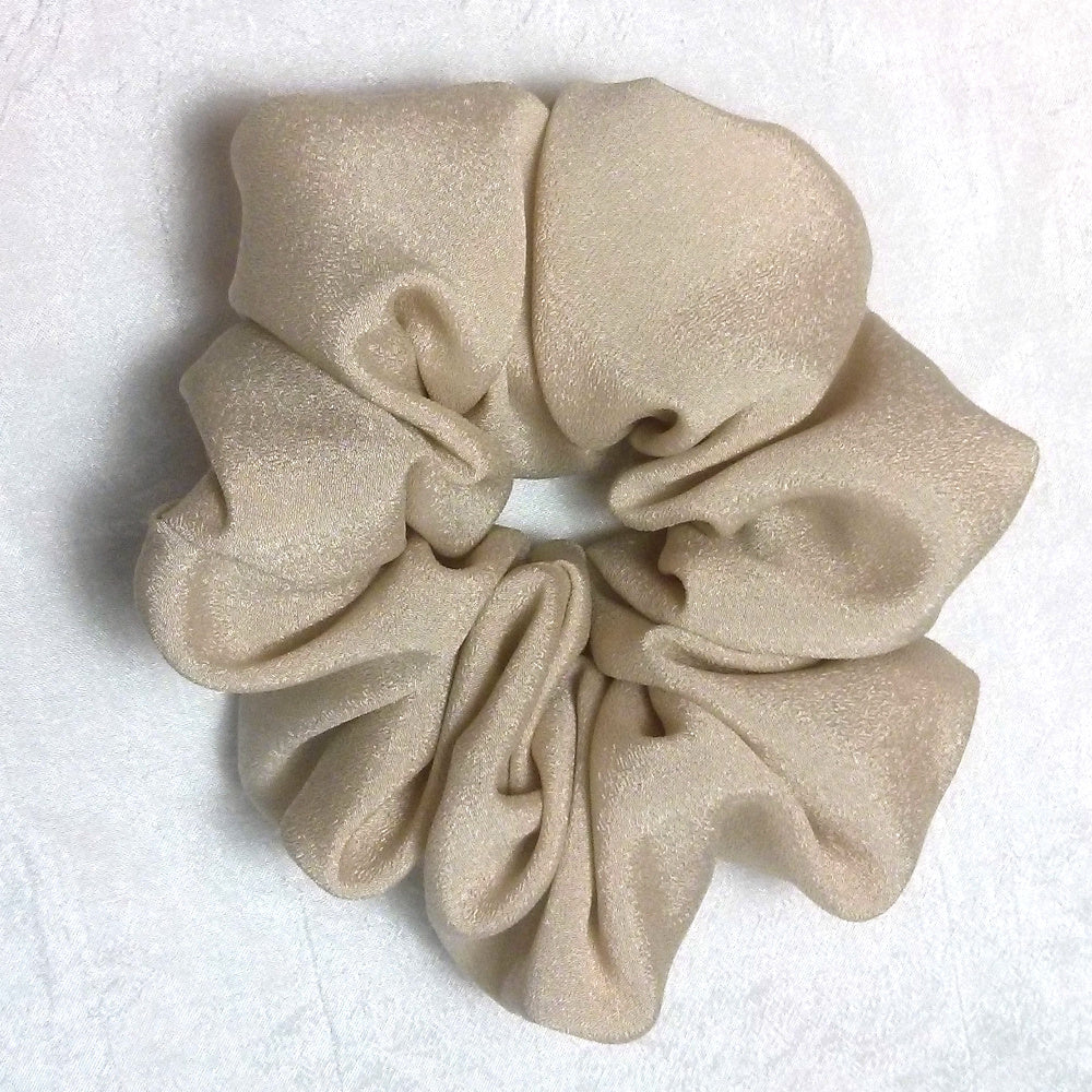Golden Beige Triple Georgette - Regular