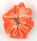 Orange Velvet Scrunchy - Regular