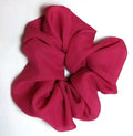 Berry Chiffon Hair Scrunchy - Regular
